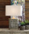 Ashley Deondra Gray Table Lamp