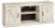 Ashley Bellaby Whitewash 60" TV Stand