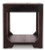 Ashley Rogness Rustic Brown End Table