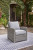 Ashley Naples Beach Light Gray Lounge Chair with Cushion