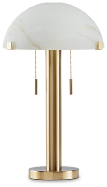 Ashley Tobbinsen Brass Finish Table Lamp