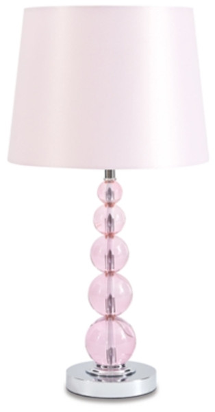 Ashley Letty Pink Table Lamp