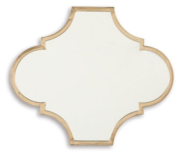 Ashley Callie Gold Finish Accent Mirror