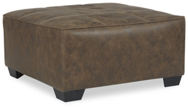 Benchcraft Abalone Chocolate Oversized Accent Ottoman