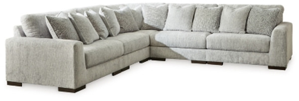 Ashley Regent Park Pewter 5-Piece Sectional