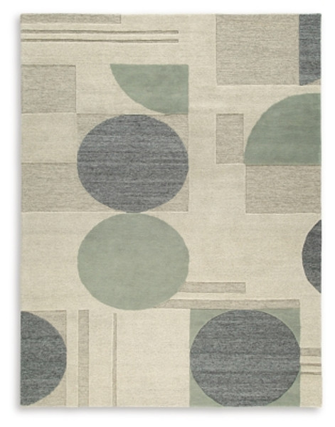 Ashley Dallane Linen Blue Green 8' x 10' Rug