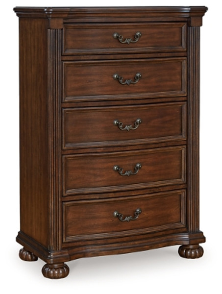 Ashley Lavinton Brown Chest of Drawers