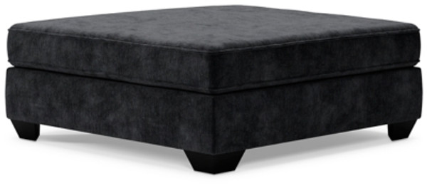 Ashley Lavernett Charcoal Oversized Accent Ottoman