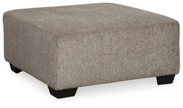 Ashley Ballinasloe Smoke Oversized Ottoman