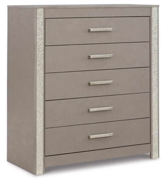 Ashley Surancha Gray Chest of Drawers