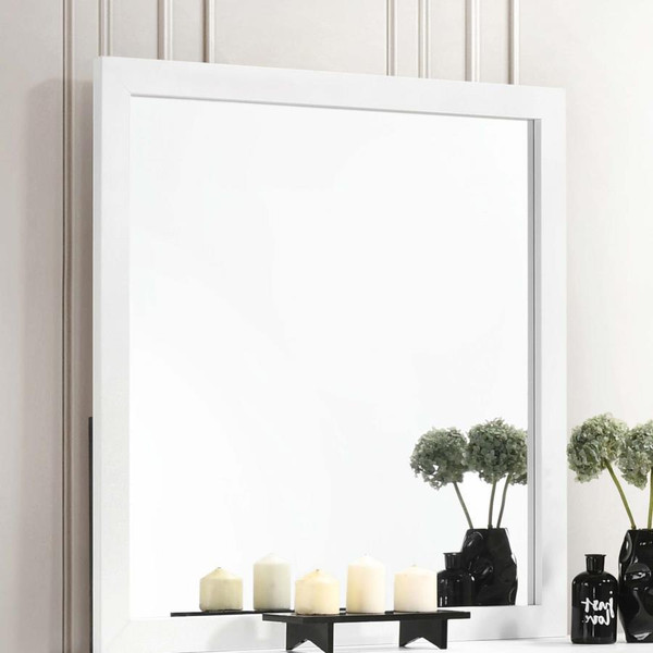 Coaster Kendall DRESSER MIRROR White