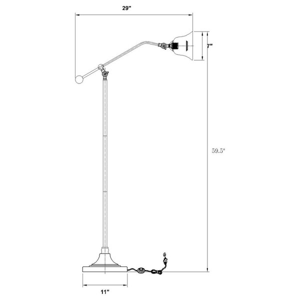 Coaster Eduardo FLOOR LAMP