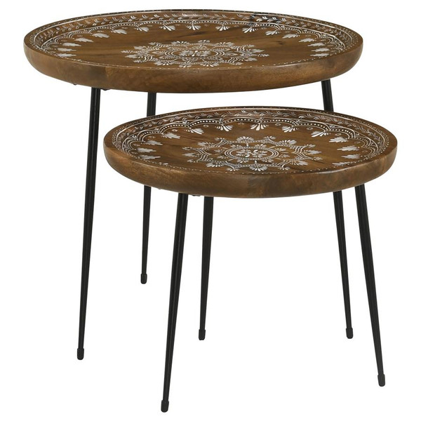 Coaster Nuala 2 PC NESTING TABLE