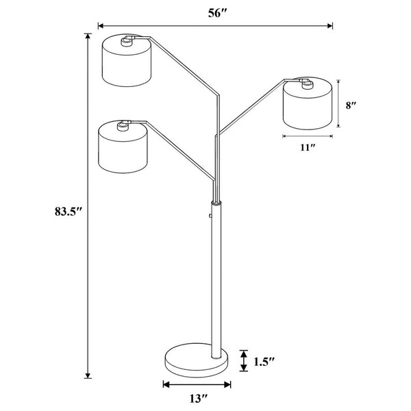 Coaster Jirou FLOOR LAMP