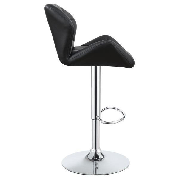 Coaster Berrington ADJUSTABLE BAR STOOL Black