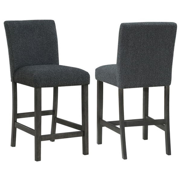 Coaster COUNTER HT DINING CHAIR Black