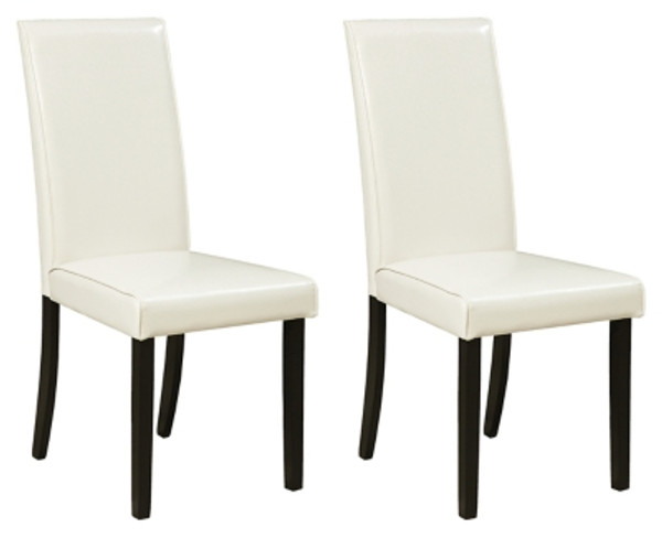 Ashley Kimonte Ivory 2-Piece Dining Room Chair