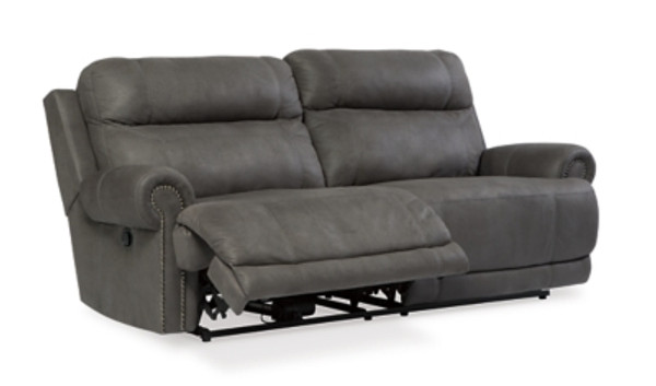 Ashley Austere Gray Sofa, Loveseat and Recliner