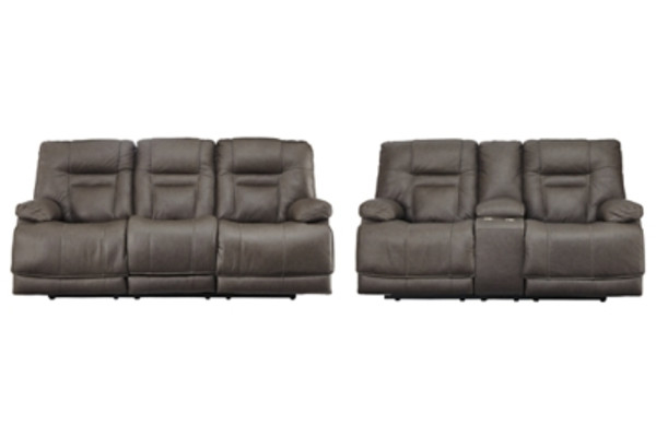 Ashley Wurstrow Smoke Sofa and Loveseat