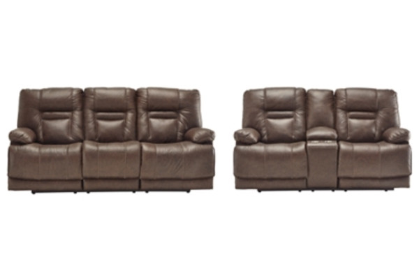 Ashley Wurstrow Umber Sofa and Loveseat