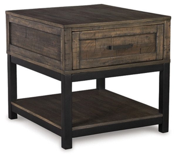 Ashley Johurst Grayish Brown 2 End Tables