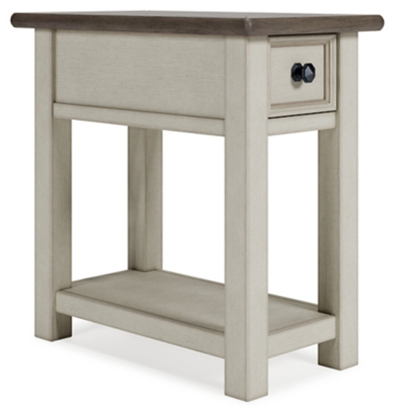 Ashley Bolanburg Two-tone 2 End Tables with Drawer