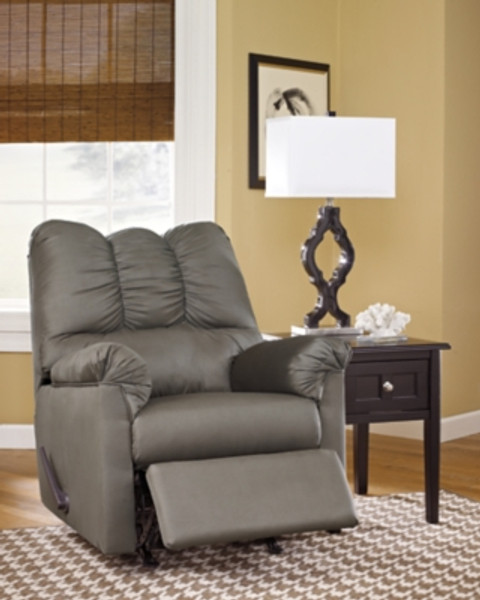 Ashley Darcy Cobblestone Sofa, Loveseat and Recliner