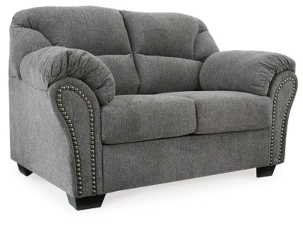 Benchcraft Allmaxx Pewter Sofa, Loveseat and Recliner