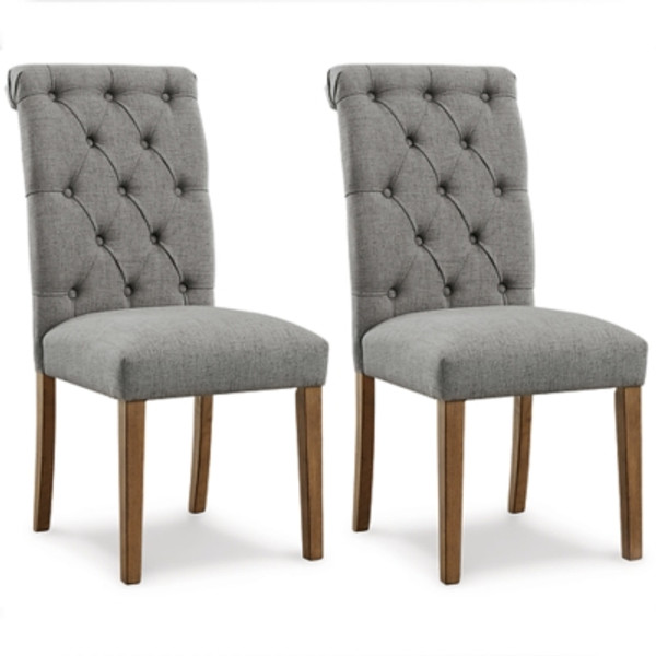 Ashley Harvina Gray 2-Piece Dining Room Chair