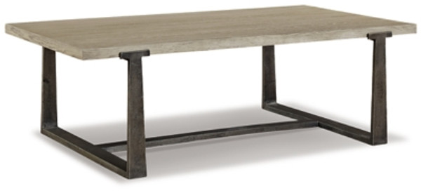 Ashley Dalenville Gray Coffee Table with 2 End Tables