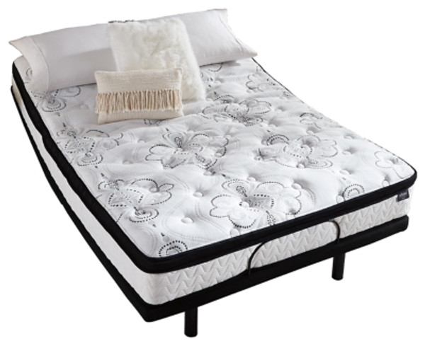 Ashley 10 Inch Chime Elite King Mattress with Adjustable Head Base