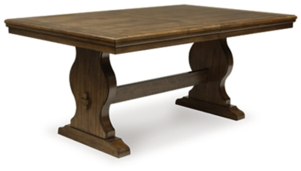 Benchcraft Sturlayne Brown Dining Extension Table