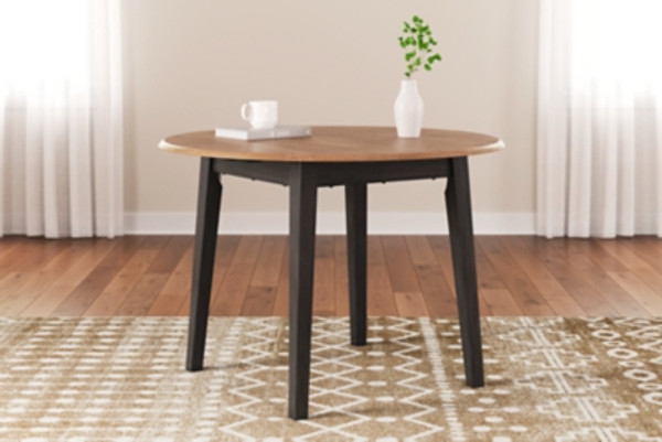 Ashley Gesthaven Natural Brown Dining Drop Leaf Table