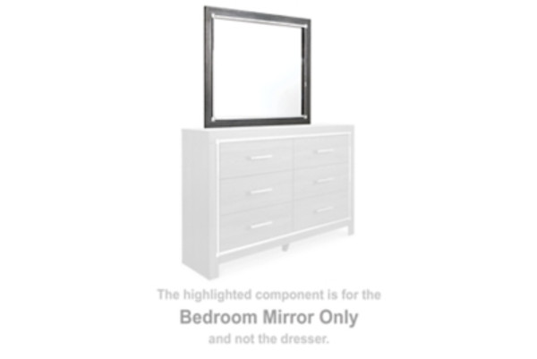 Ashley Lodanna Gray Bedroom Mirror