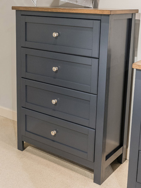 Ashley Landocken Brown Blue Chest of Drawers