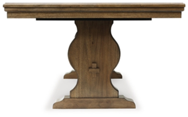 Benchcraft Sturlayne Brown Dining Table and 6 Chairs