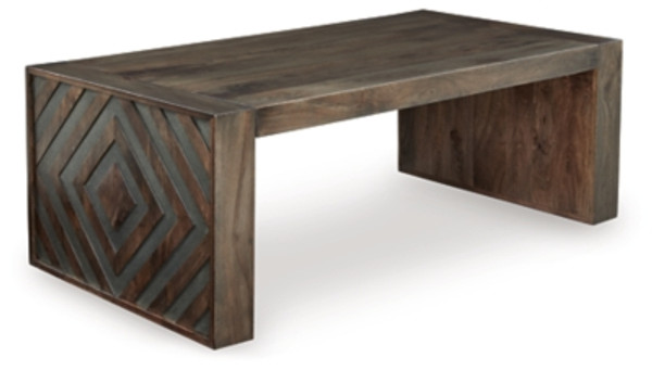 Ashley Dreggan Brown Coffee Table