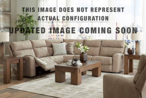 Ashley Next-Gen DuraPella Sand 5-Piece Sectional with Recliner