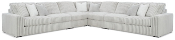 Ashley Stupendous Alloy 5-Piece Sectional with Ottoman Ashley Stupendous Alloy 5-Piece Sectional with Ottoman