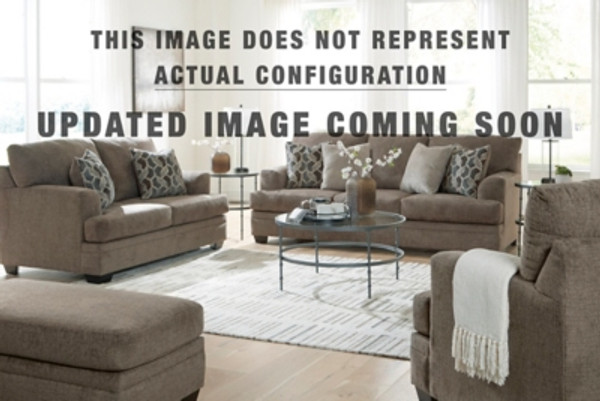 Ashley Stonemeade Nutmeg Chair and Ottoman