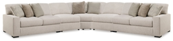 Benchcraft Ballyton Sand 5-Piece Sectional
