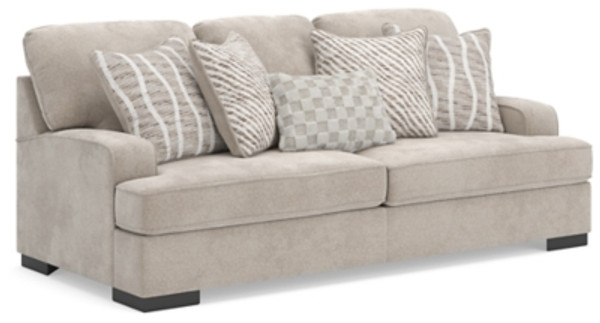 Benchcraft High Profile Taupe Sofa