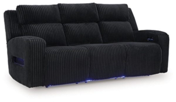 Ashley TwinBrooke Black Power Reclining Sofa