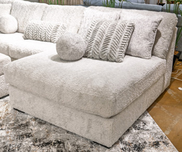 Ashley Snodoodle Arctic Oversized Armless Chaise