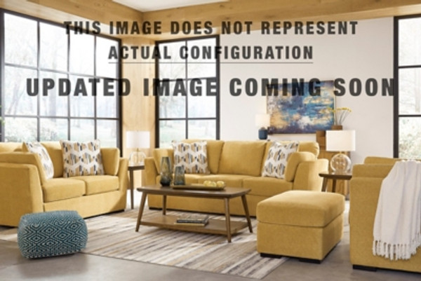 Ashley Keerwick Sunflower Chair and Ottoman
