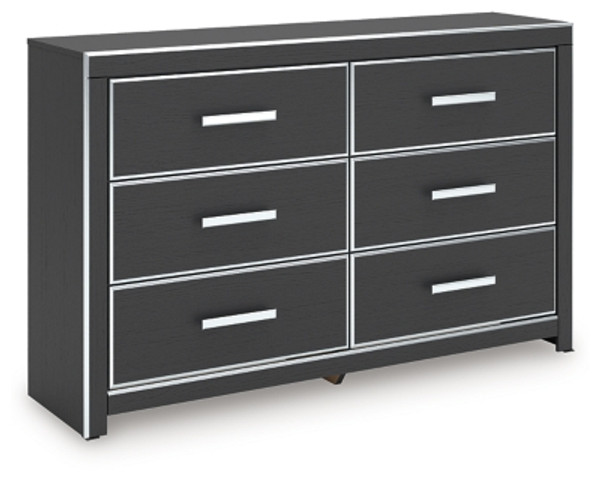 Ashley Birmonton Black Dresser