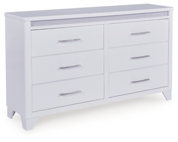 Ashley Frostlyn White Dresser