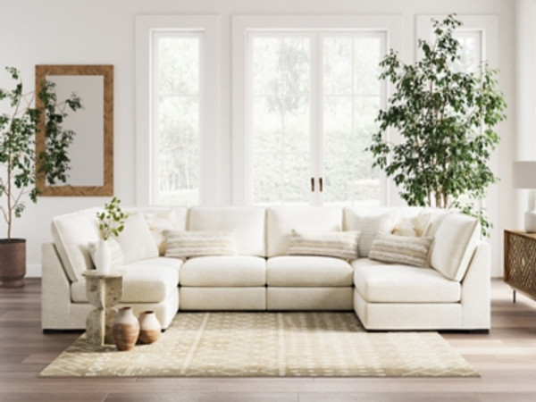 Benchcraft Donelson Creek Vanilla 6-Piece Sectional