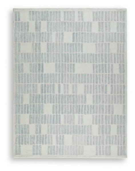 Ashley Dylanton Ivory Blue 7'8" x 10' Area Rug Ashley Dylanton Ivory Blue 7'8" x 10' Area Rug