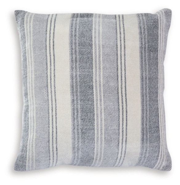 Ashley Adikus Blue Gray White Pillow (Set of 4)